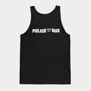 Police Public Call Box Tank Top